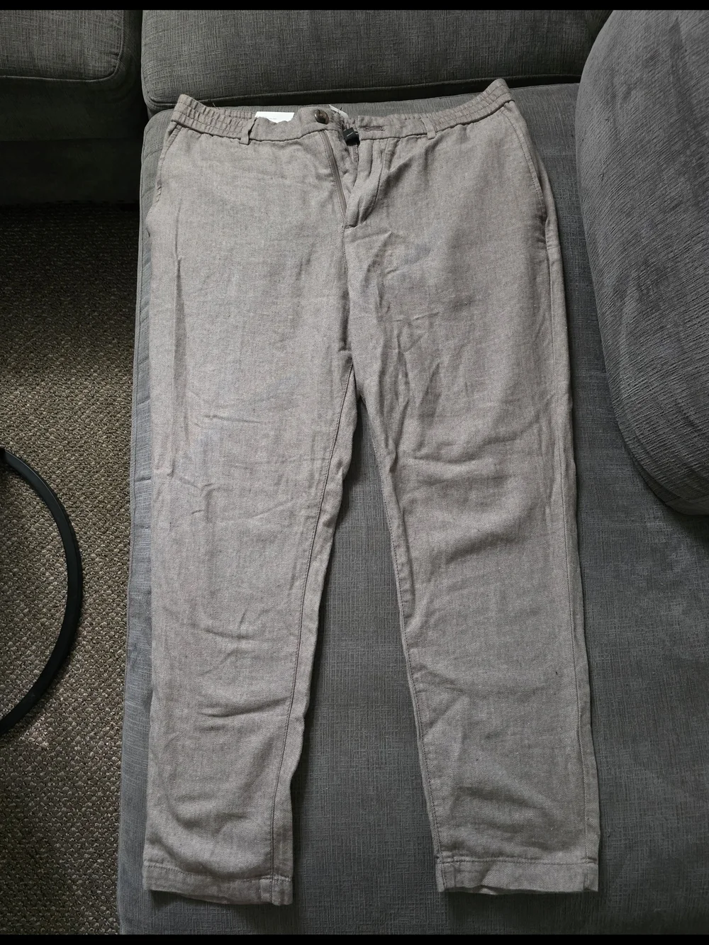 Banana Republic Men's Athletic Chinos - Taupe